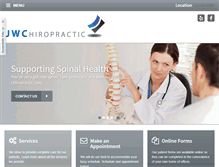 Tablet Screenshot of jwchiropracticnewyorkny.com